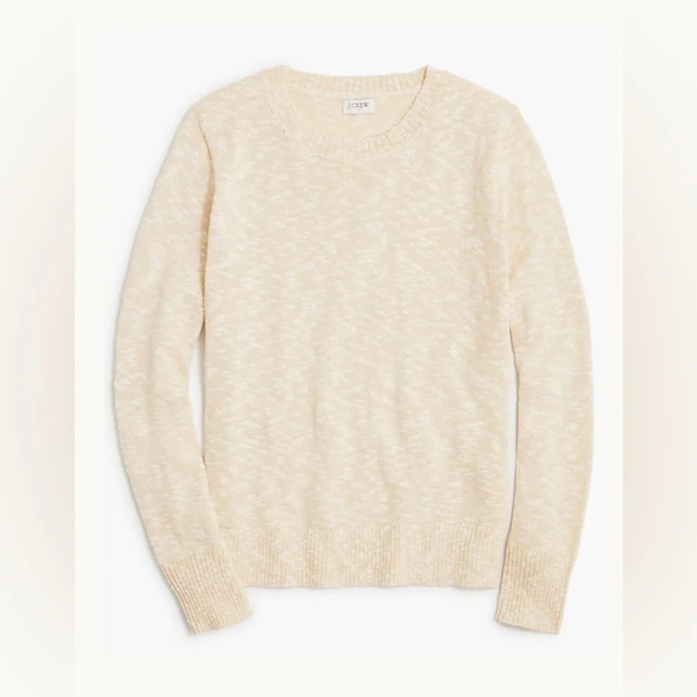 NWT J. crew Crewneck beach sweater size M - Picture 3 of 7